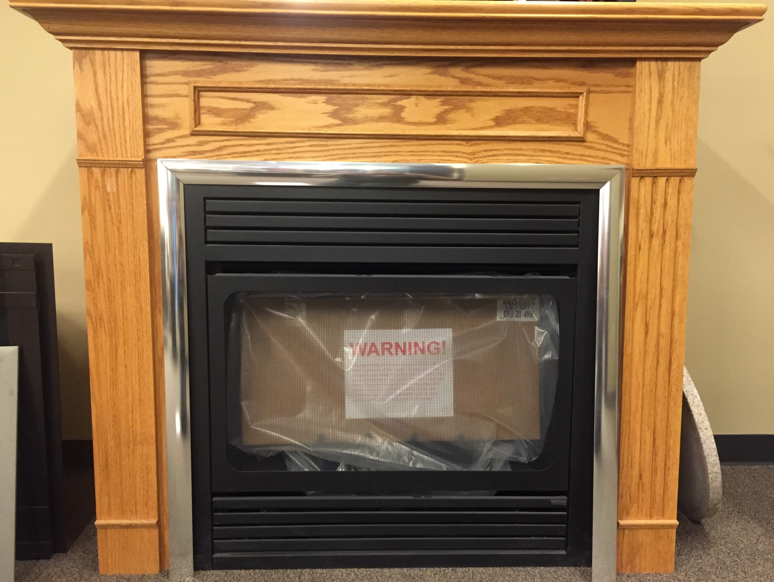 Direct Vent Free Fireplace Closeouts