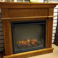 CRESTWOOD ELECTRIC FIREPLACE IN MANTEL