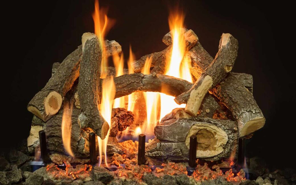 Arizona Weathered Oak Charred Gas Logs
