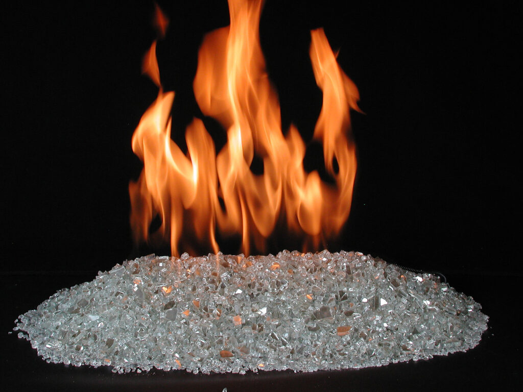 Crushed Glass Burner