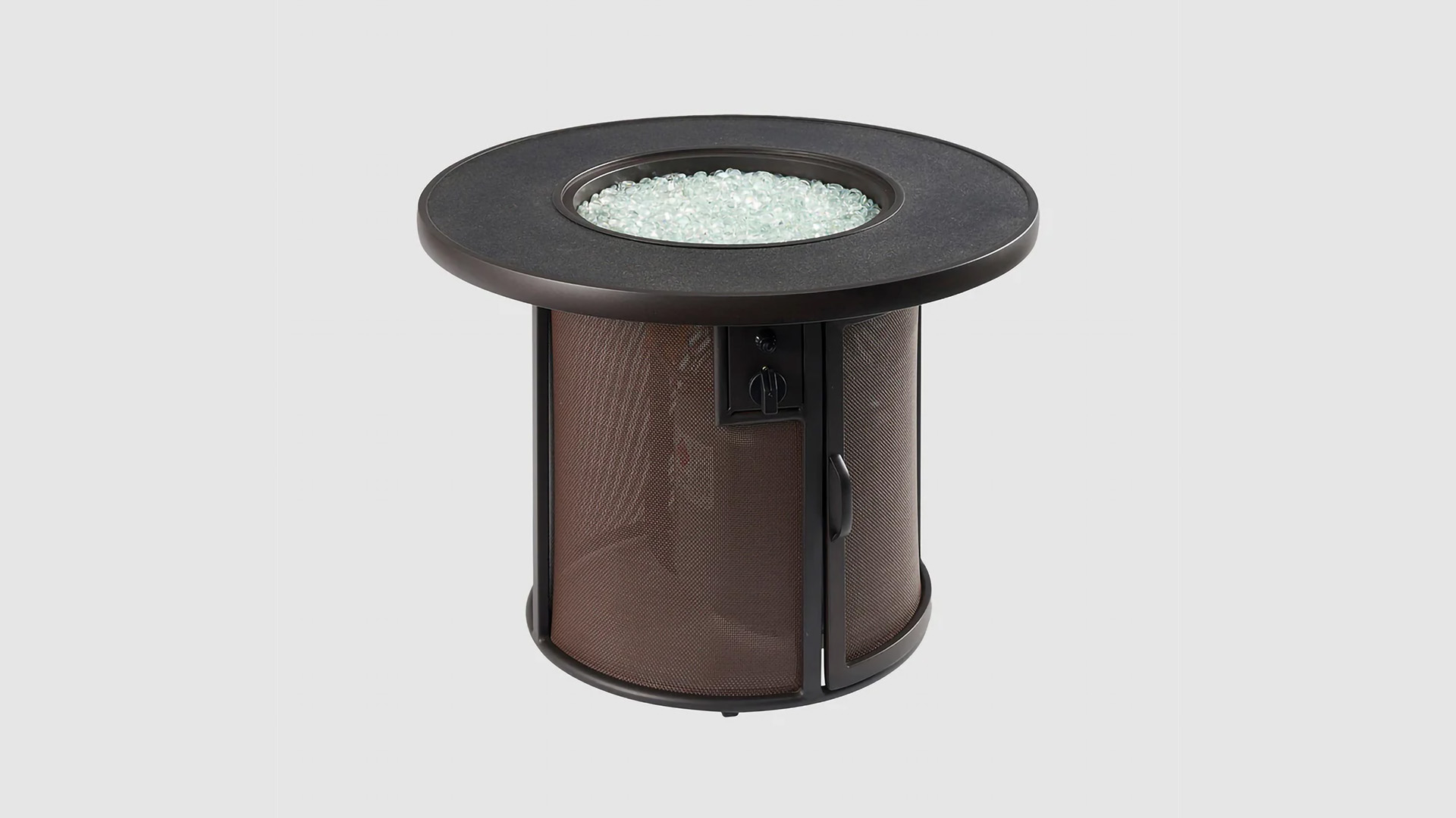 Outdoor Great Room Stonefire Round Gas Fire Pit