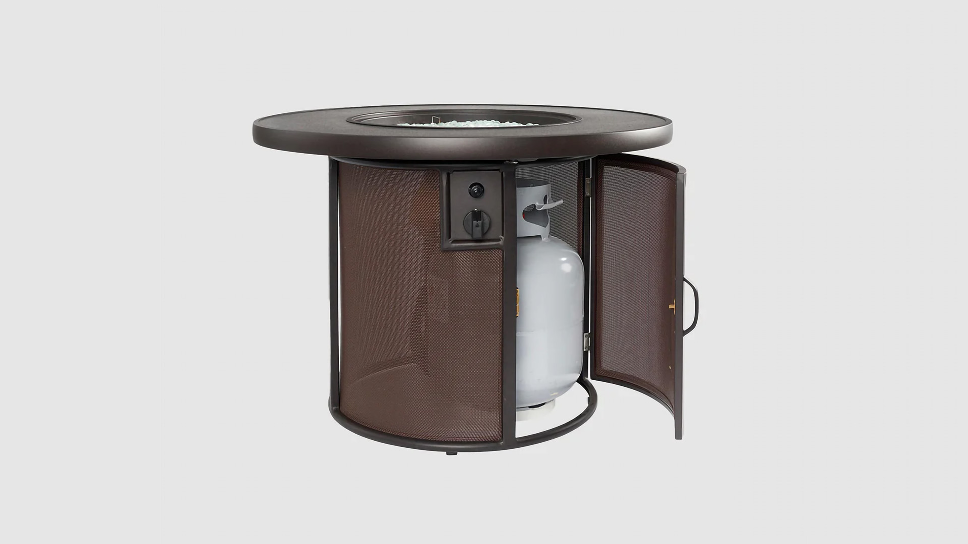 Outdoor Great Room Stonefire Round Gas Fire Pit