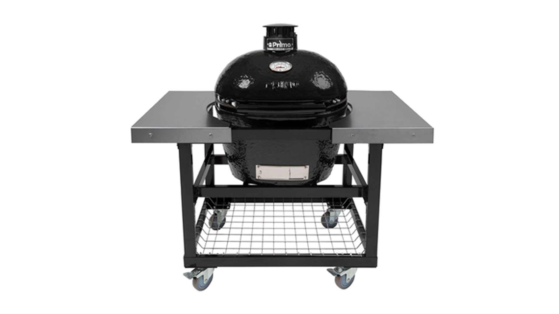 Primo grills large charcoal grill with bottom grate